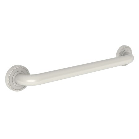 Newport Brass 21" L, Two Post, Solid Brass, 18" Grab Bar in Biscuit, Biscuit 1020-3918/65
